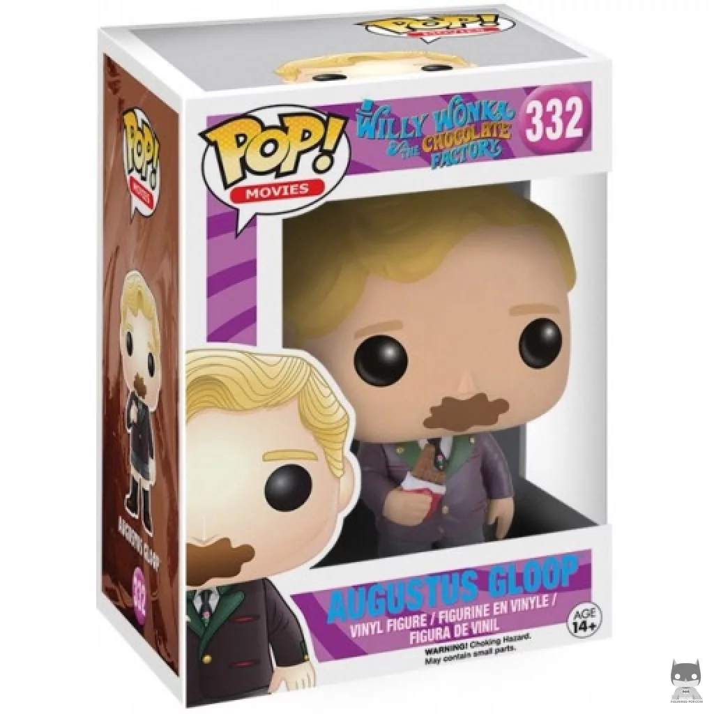 Augustus Gloop Funko Pop! figure in its box