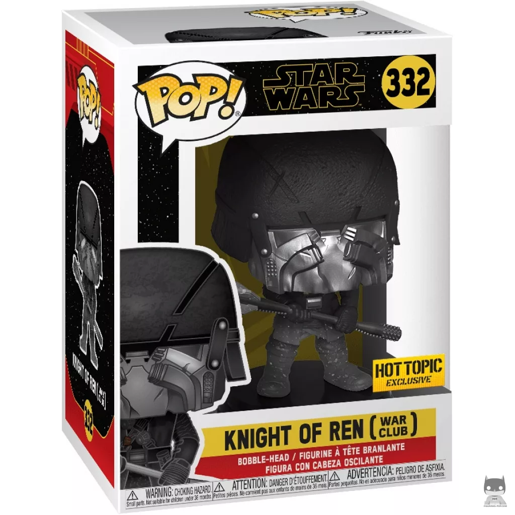 Knight of Ren War Club Funko Pop! figure in its box