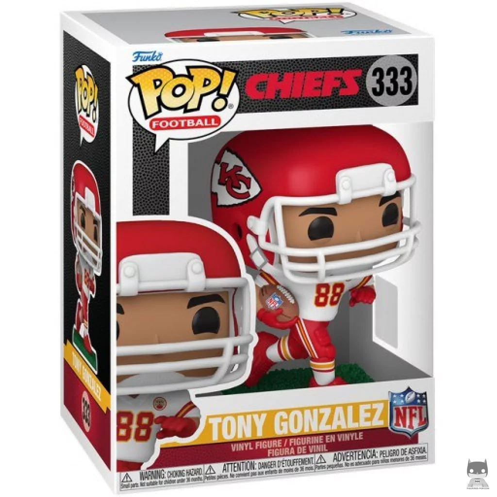 Tony Gonzalez Funko Pop! figure in its box