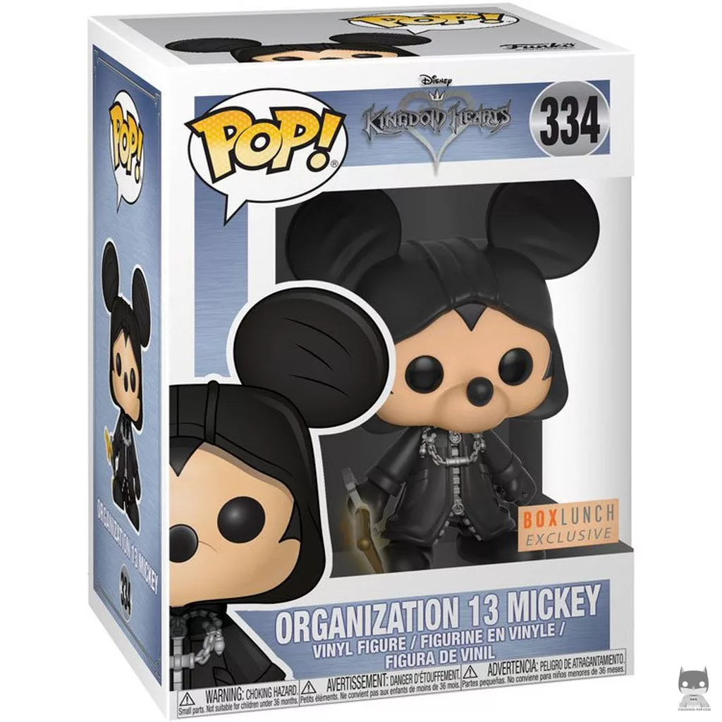Mickey Mouse (Organization XIII) Funko Pop! figure in its box