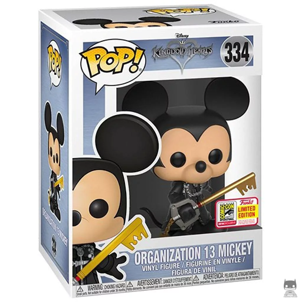Mickey Mouse (Organization XIII) Funko Pop! figure in its box