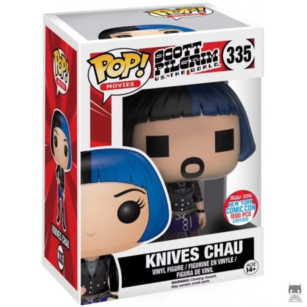 Knives Chau (Squared Eyes) Funko Pop! figure in its box