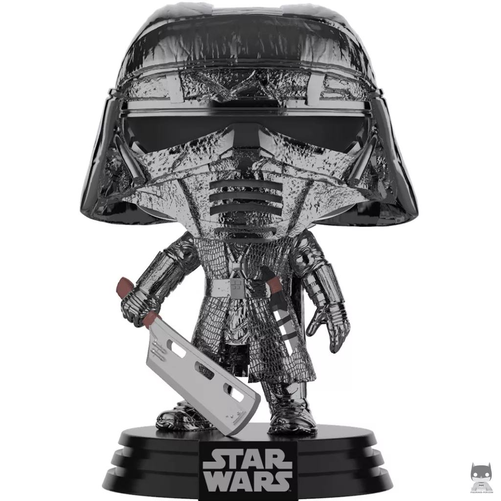 Knight of Ren Heavy Blade (Hematite Chrome) Funko Pop! figure (Star Wars: Episode IX, The Rise of Skywalker)