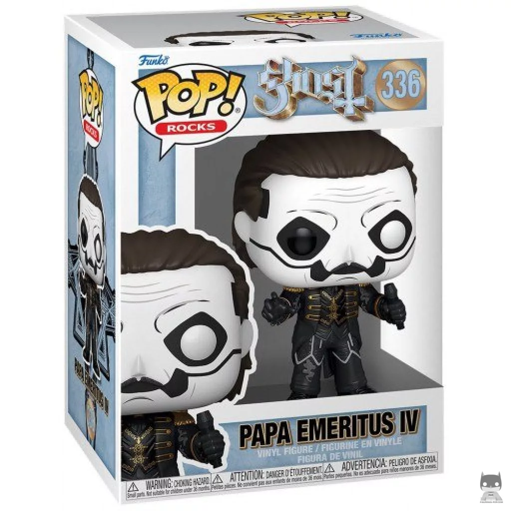 Papa Emeritus IV Funko Pop! figure in its box