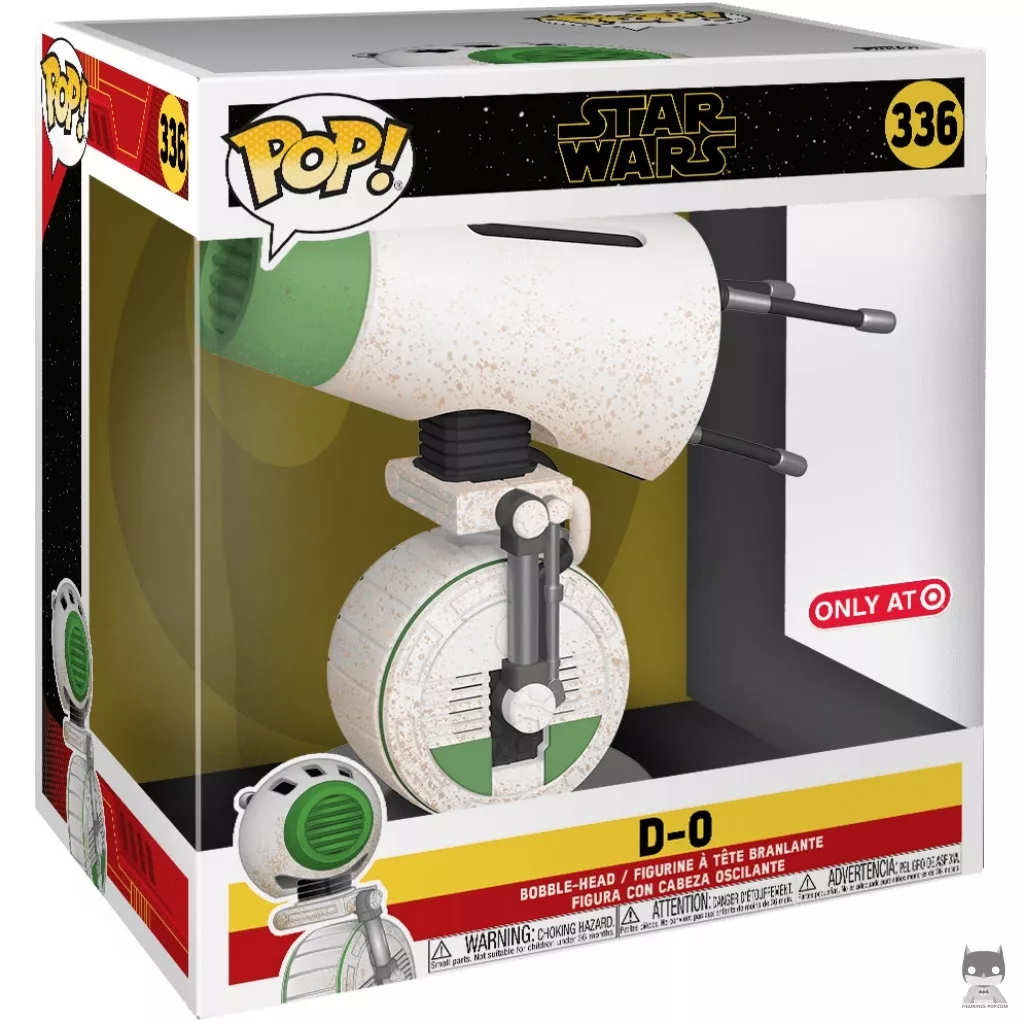 D-0 (Supersized) Funko Pop! figure in its box