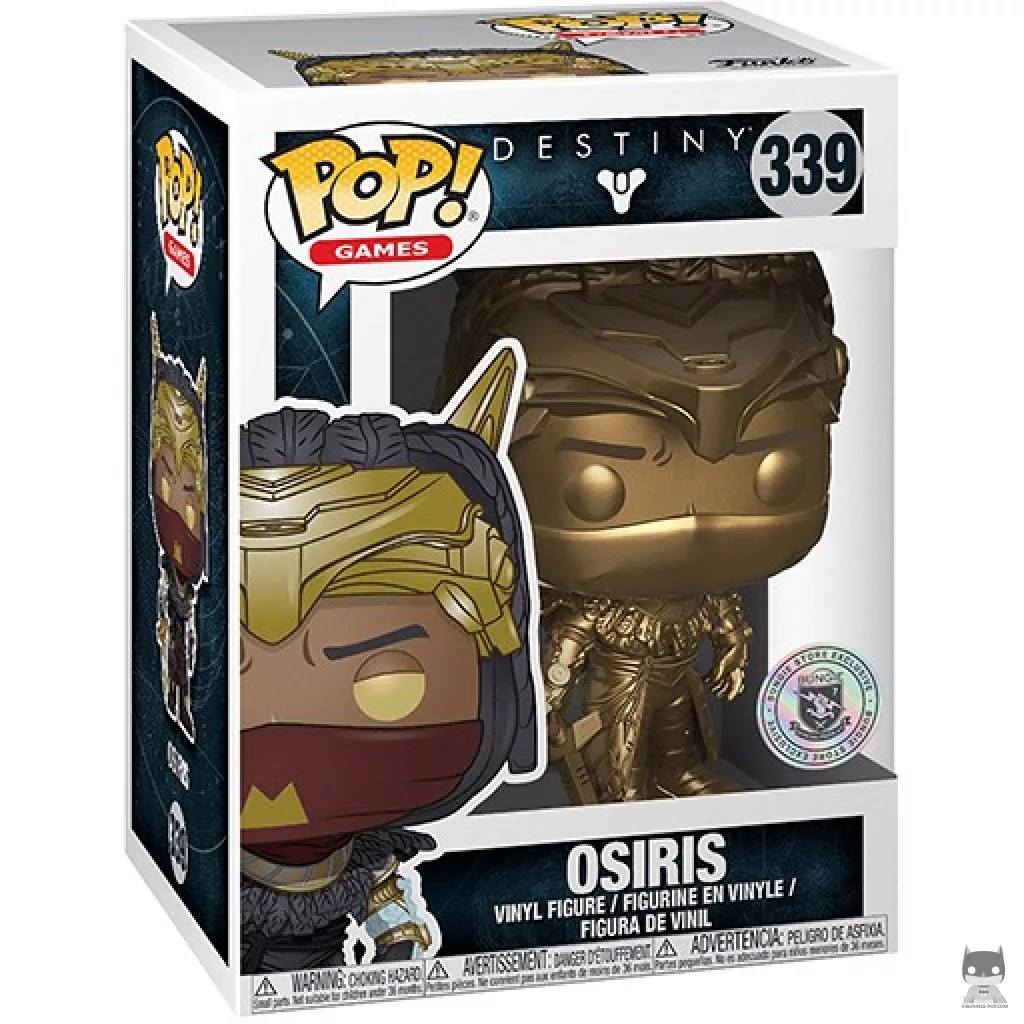 Osiris (Gold) Funko Pop! figure in its box