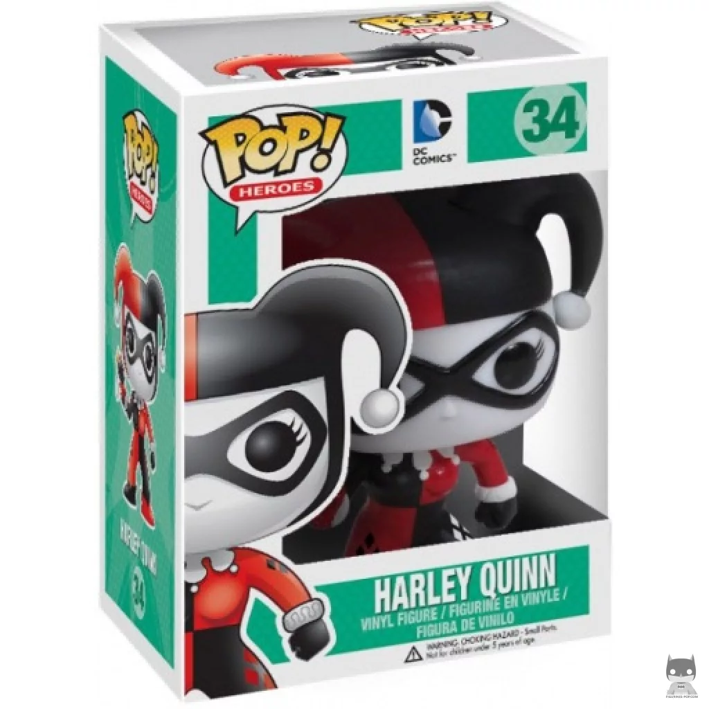 Harley Quinn Funko Pop! figure in its box