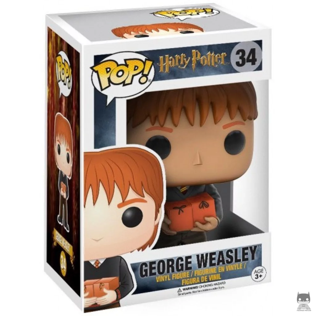 George Weasley Funko Pop! figure in its box