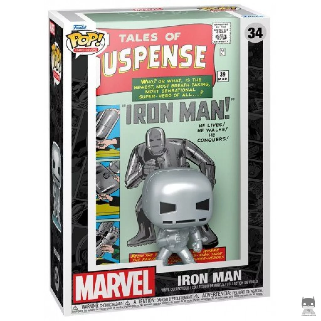 Iron Man Funko Pop! figure in its box