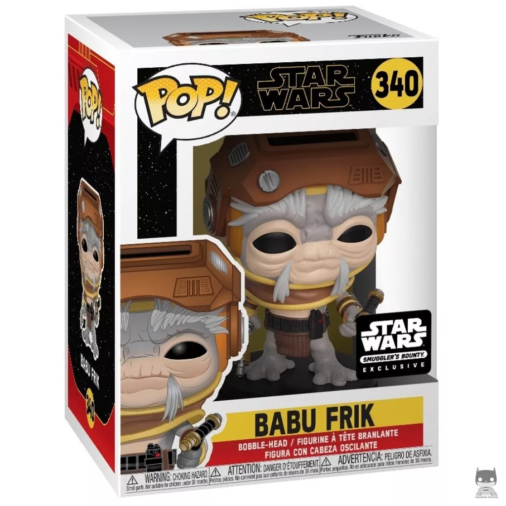 Babu Frik Funko Pop! figure in its box