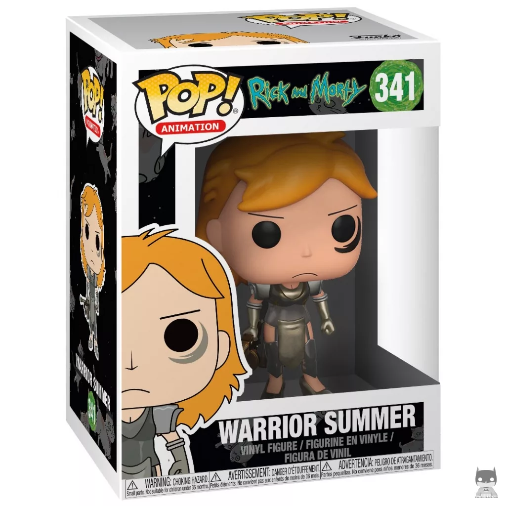 Warrior Summer Funko Pop! figure in its box