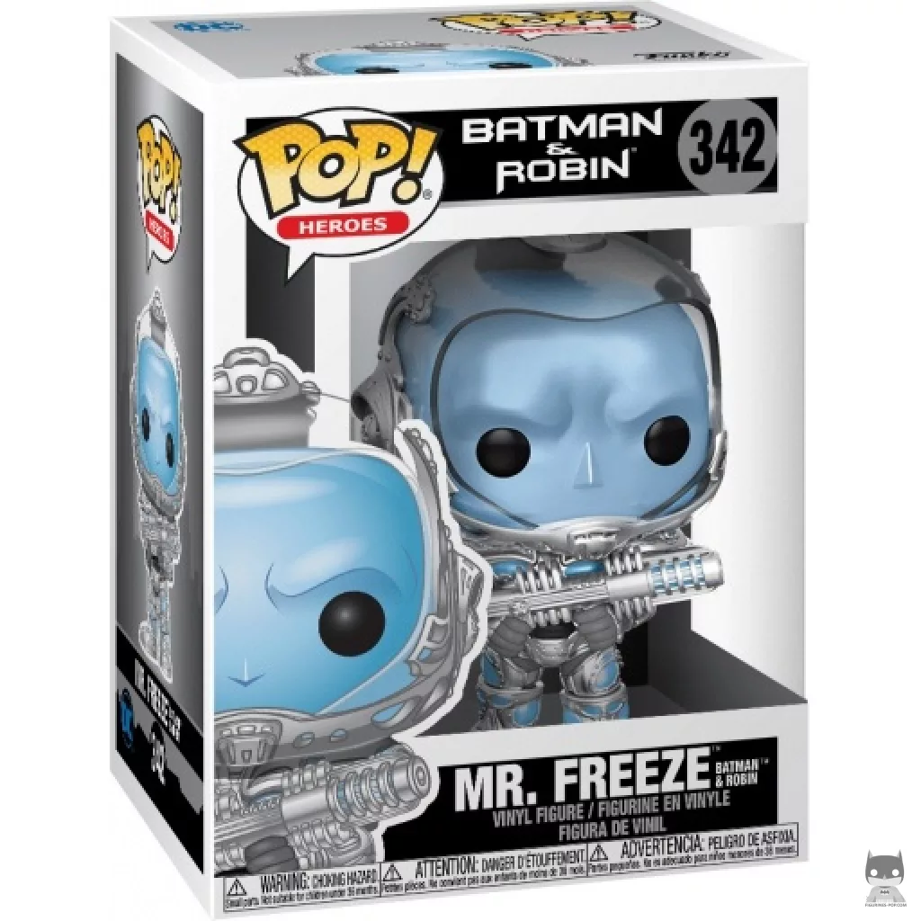 Mr. Freeze (Batman & Robin) Funko Pop! figure in its box