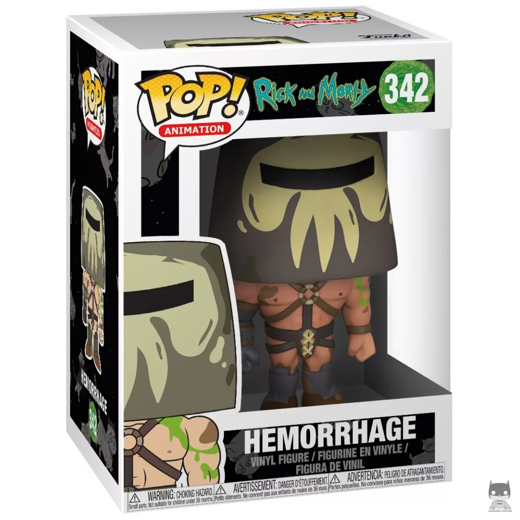 Hemorrhage Funko Pop! figure in its box