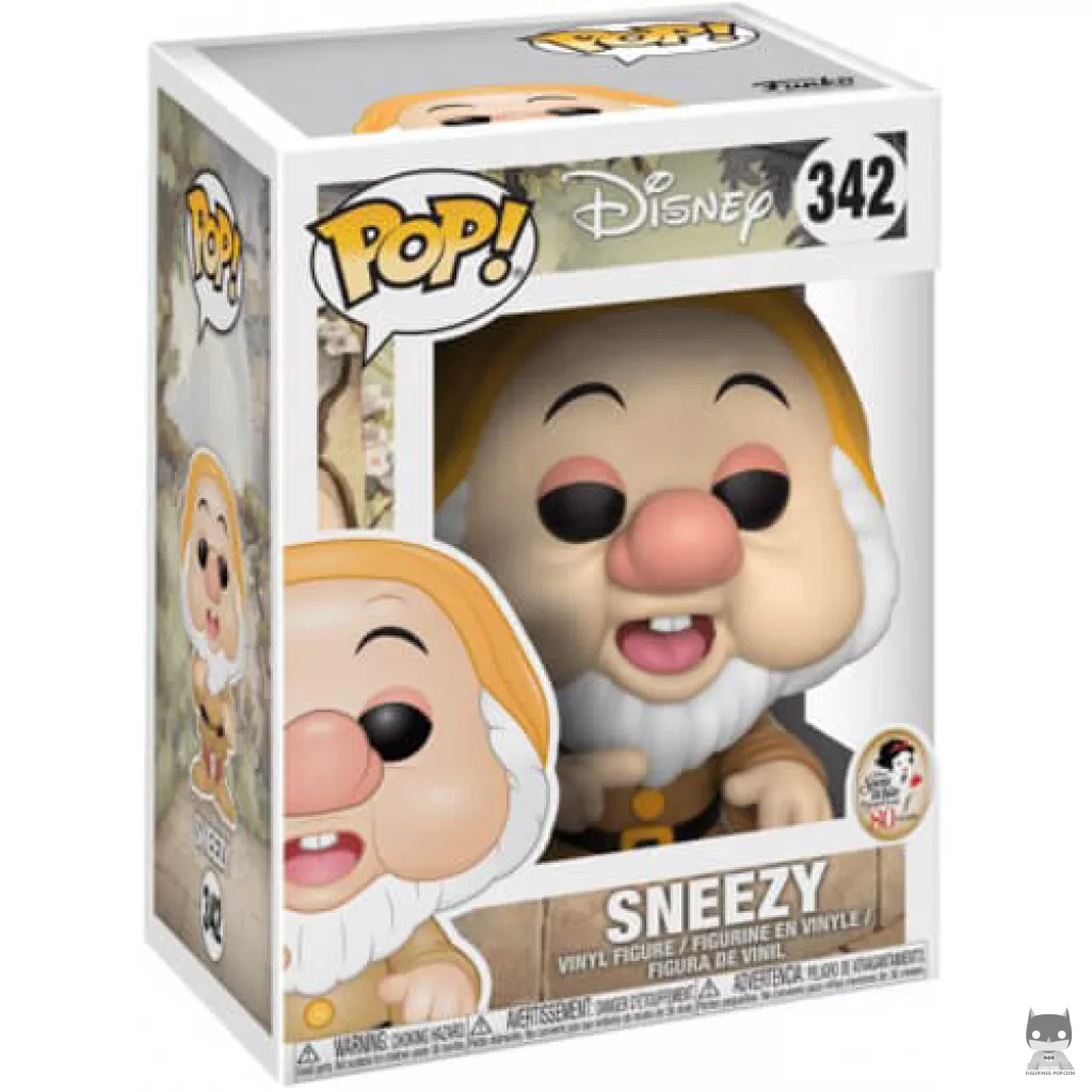 Sneezy Funko Pop! figure in its box