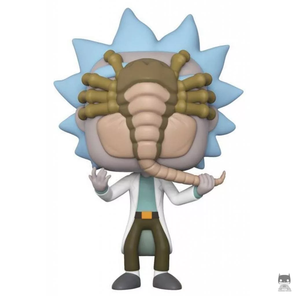 Rick with Facehugger Funko Pop! figure (Rick and Morty)
