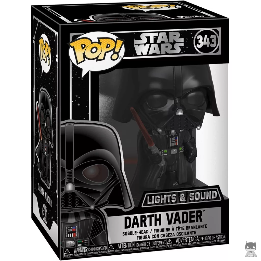 Darth Vader (Lights & Sound) Funko Pop! figure in its box