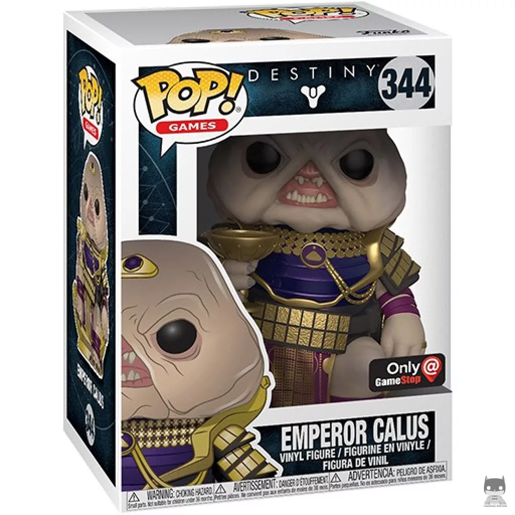 Emperor Calus Funko Pop! figure in its box