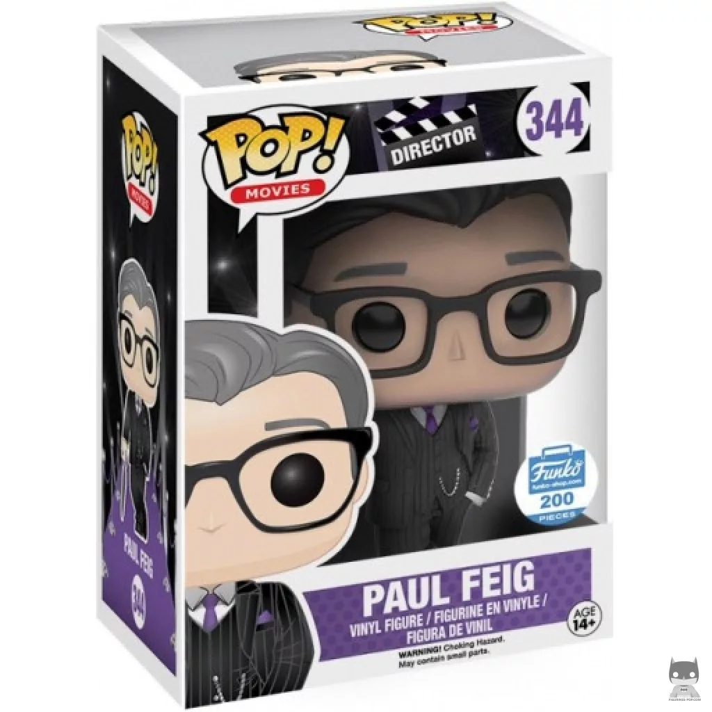 Paul Feig Funko Pop! figure in its box