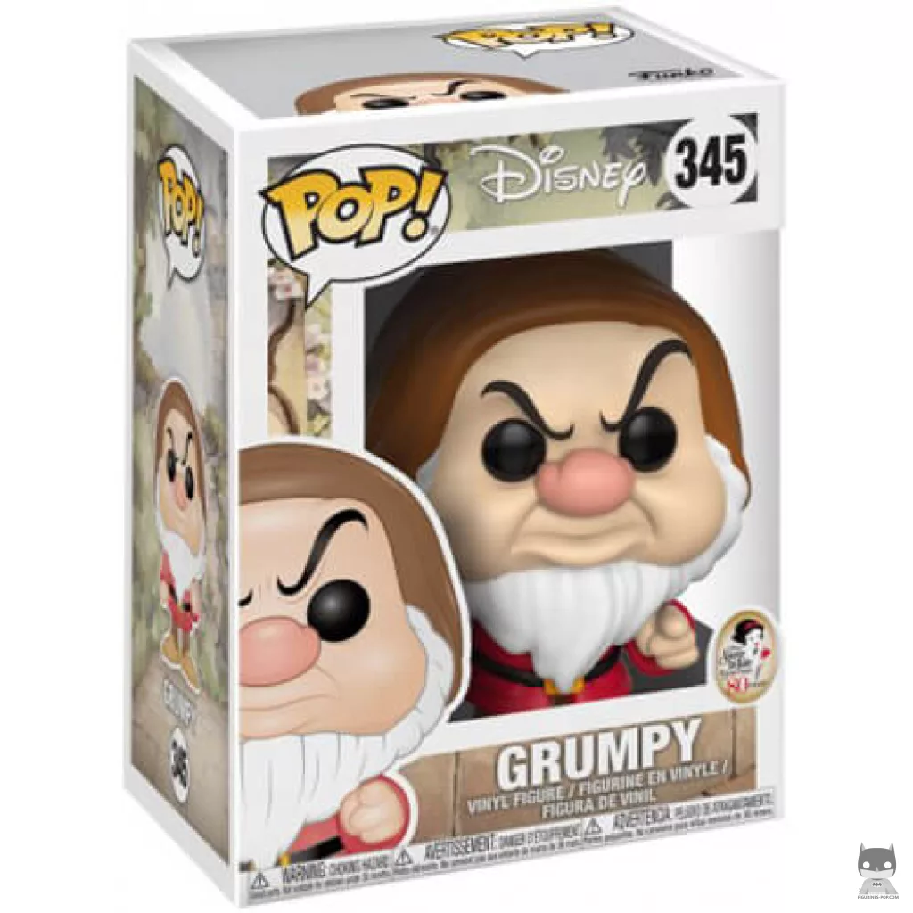 Grumpy Funko Pop! figure in its box