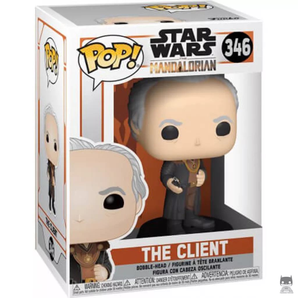 The Client Funko Pop! figure in its box