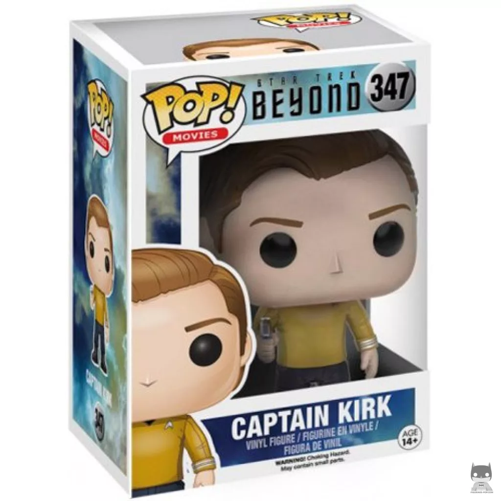 Captain Kirk (Duty Uniform) Funko Pop! figure in its box