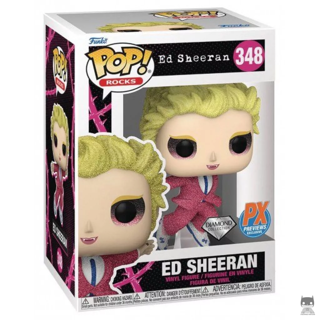 Ed Sheeran (Bad Habits) (Diamond Glitter) Funko Pop! figure in its box