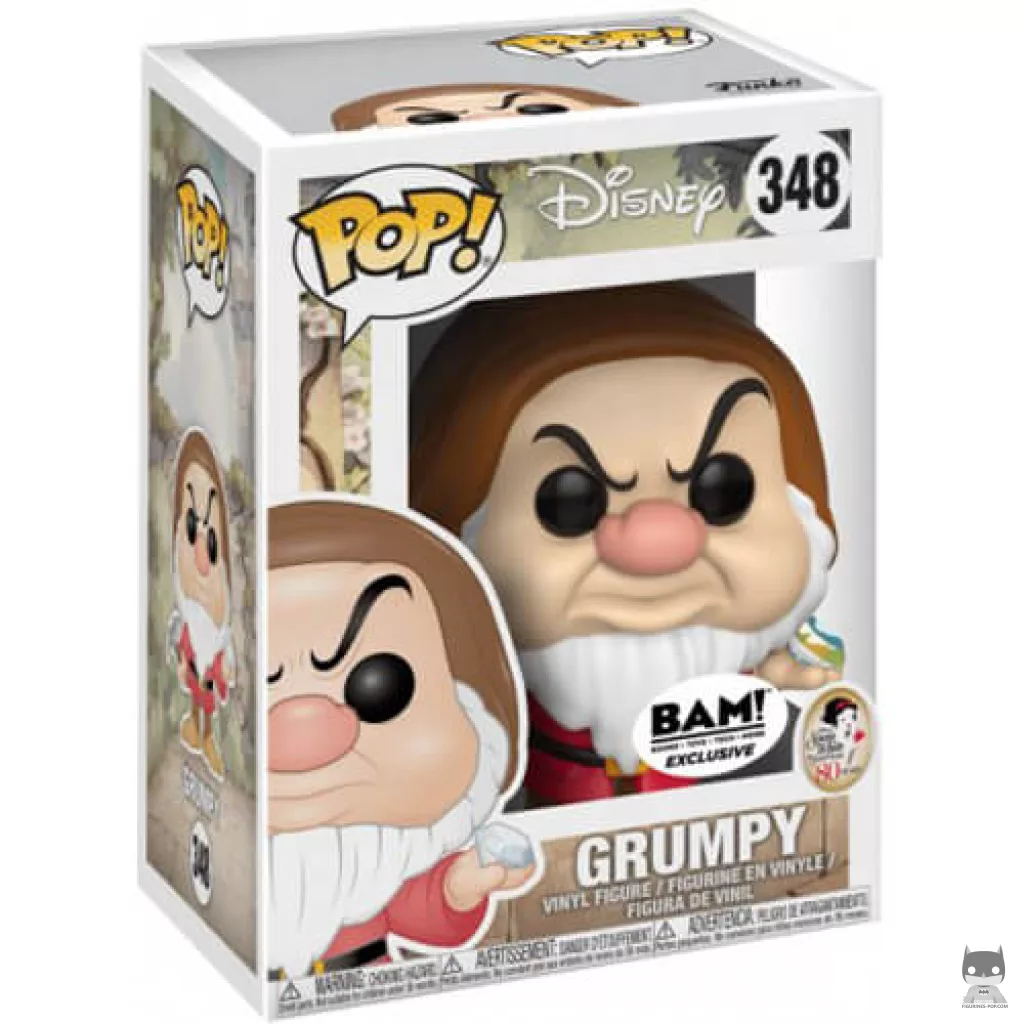 Grumpy Funko Pop! figure in its box