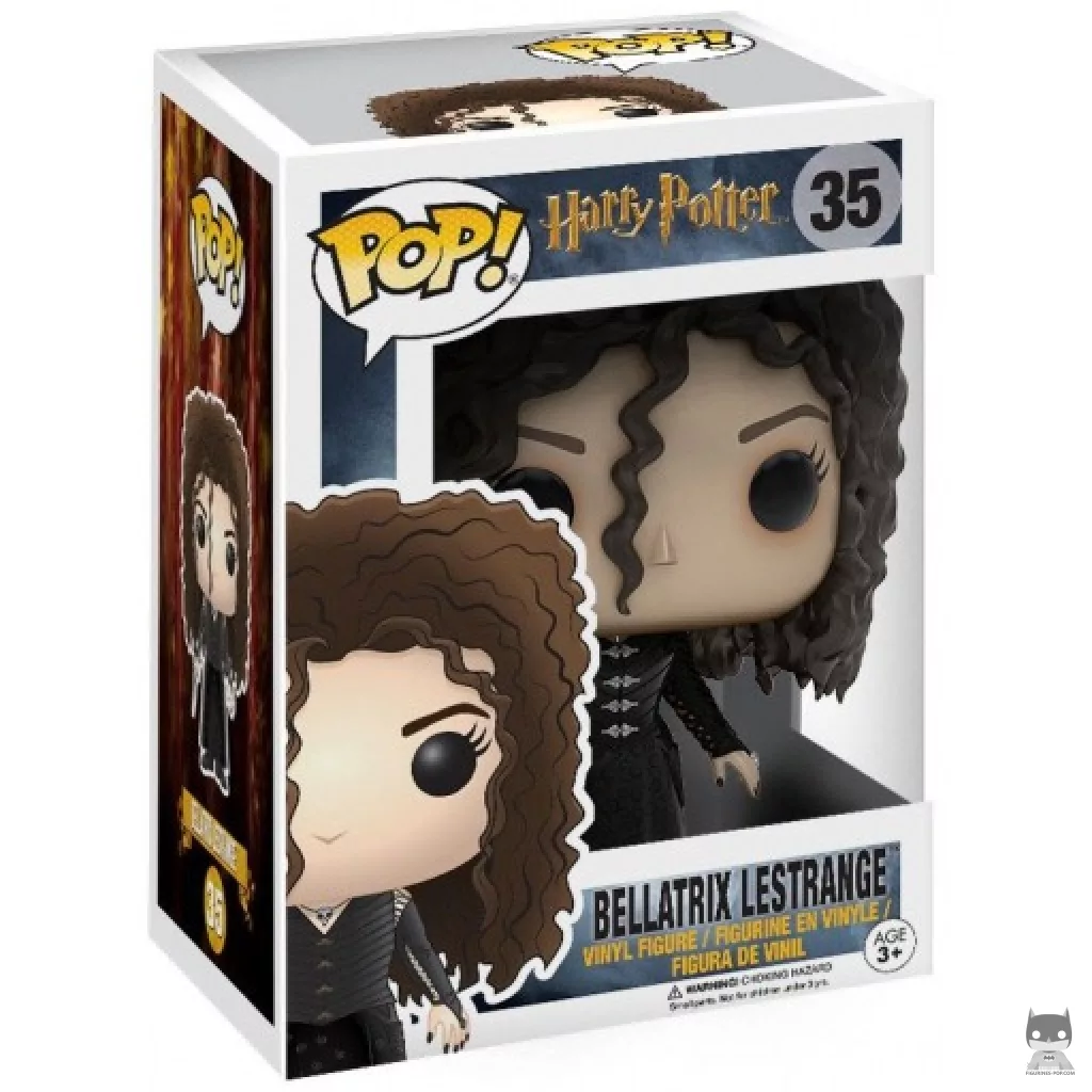 Bellatrix Lestrange Funko Pop! figure in its box