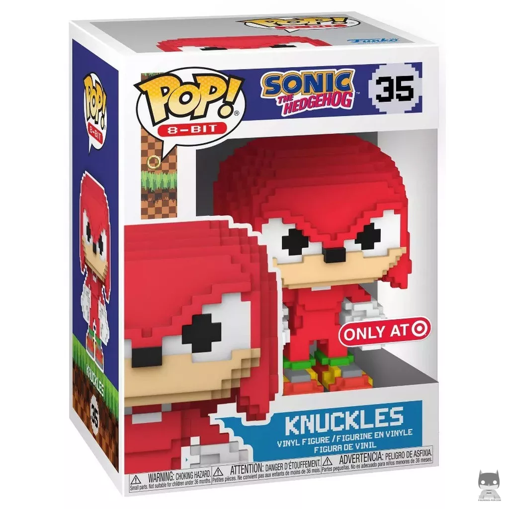 Knuckles Funko Pop! figure in its box