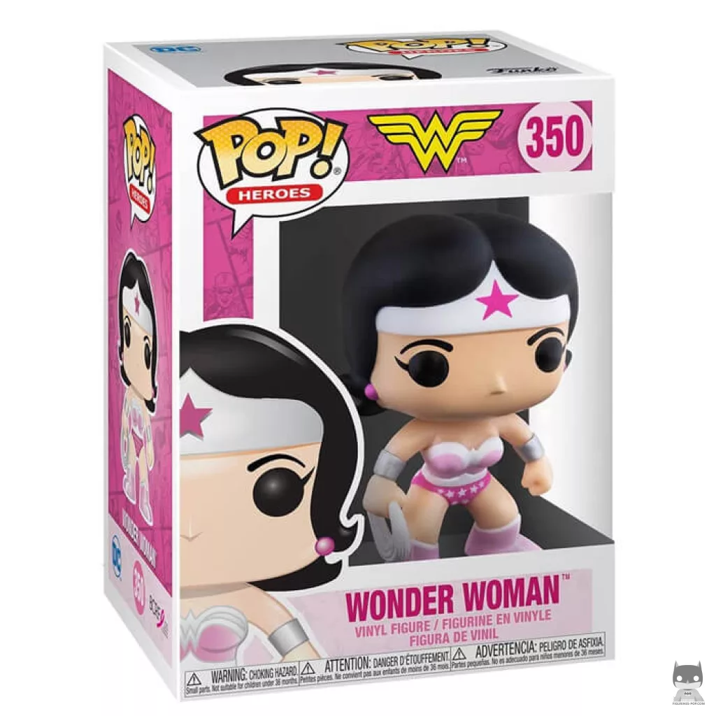 Wonder Woman (Pink October) Funko Pop! figure in its box
