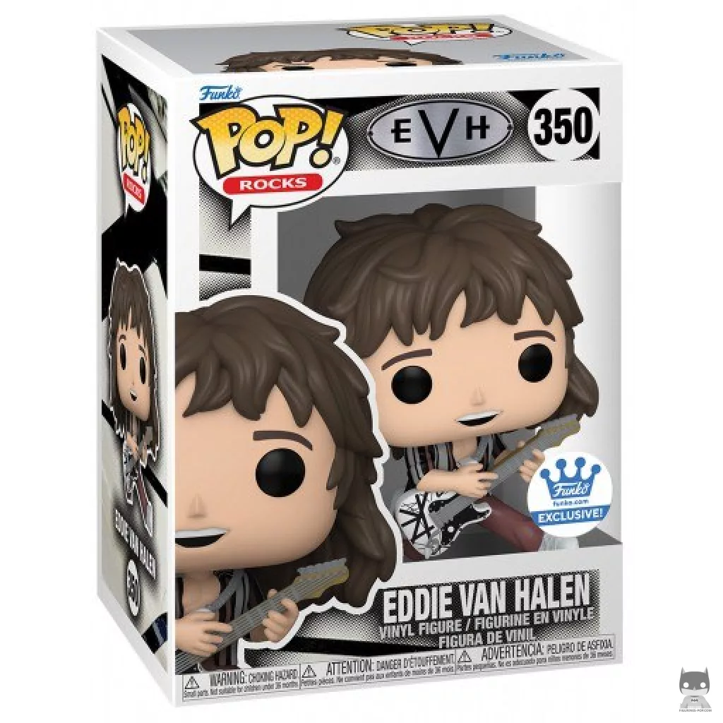 Eddie Van Halen Funko Pop! figure in its box