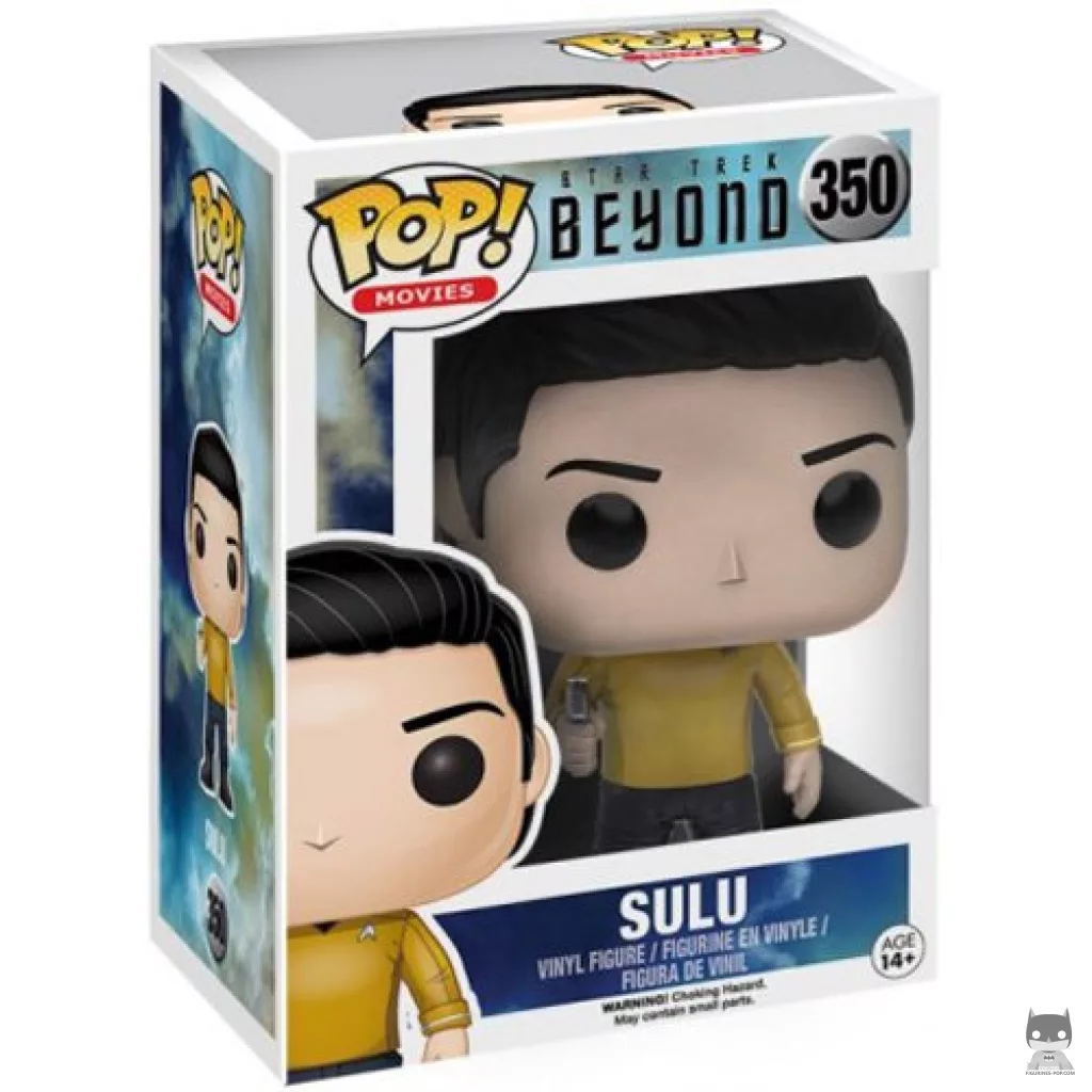 Sulu (Duty Uniform) Funko Pop! figure in its box