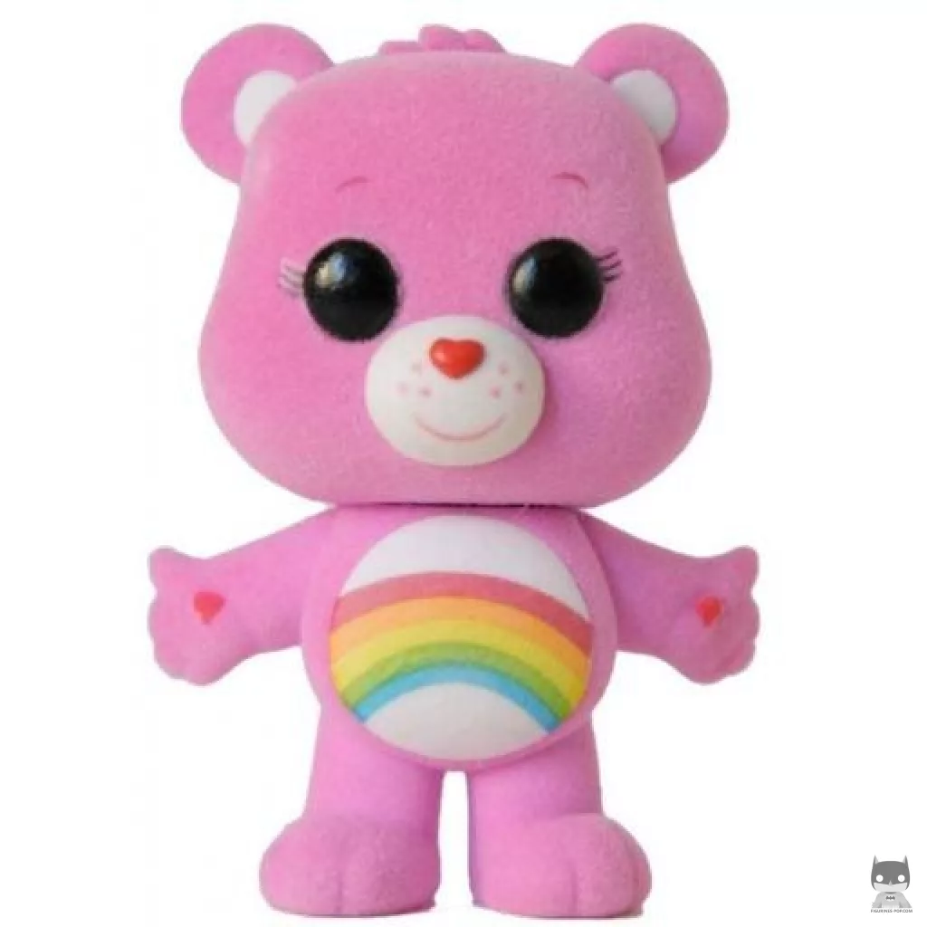 Cheer Bear (Flocked) Funko Pop! figure (Care Bears)