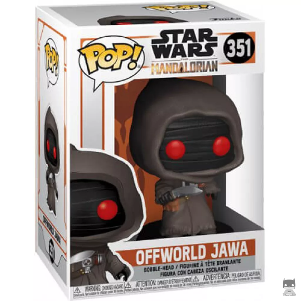 Offworld Jawa Funko Pop! figure in its box