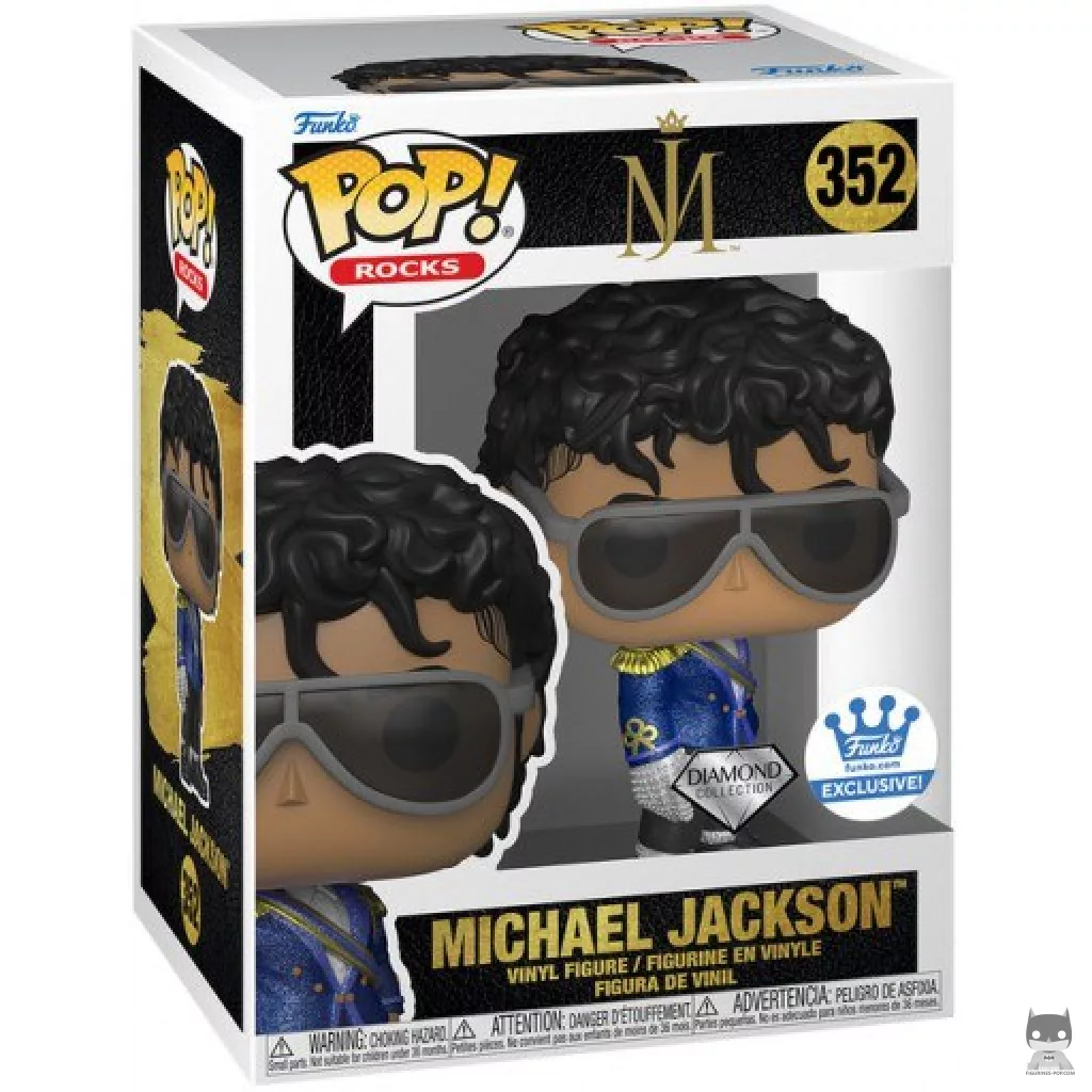 Michael Jackson (Diamond Glitter) Funko Pop! figure in its box