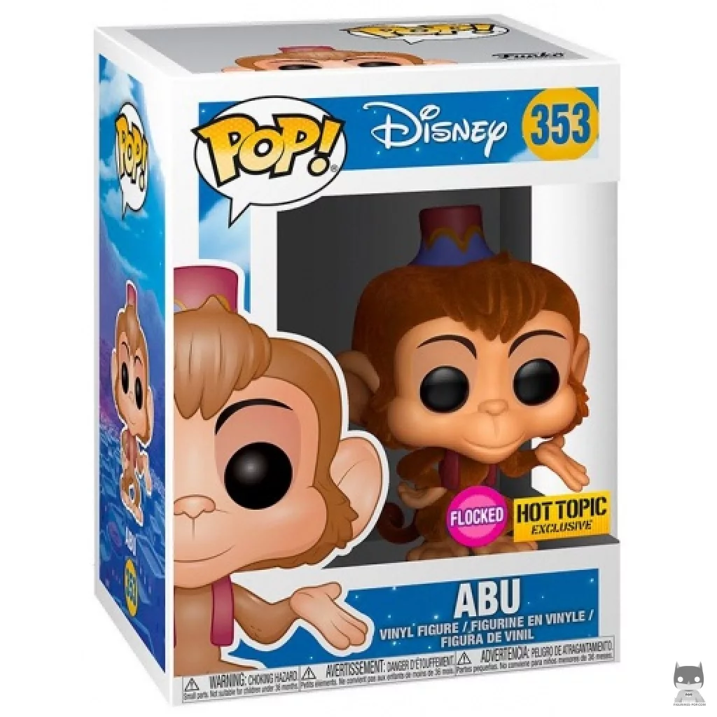 Abu (Flocked) Funko Pop! figure in its box