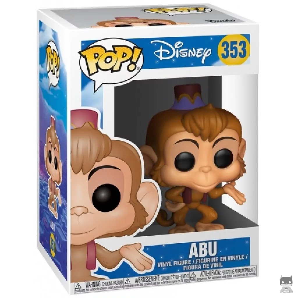 Abu Funko Pop! figure in its box