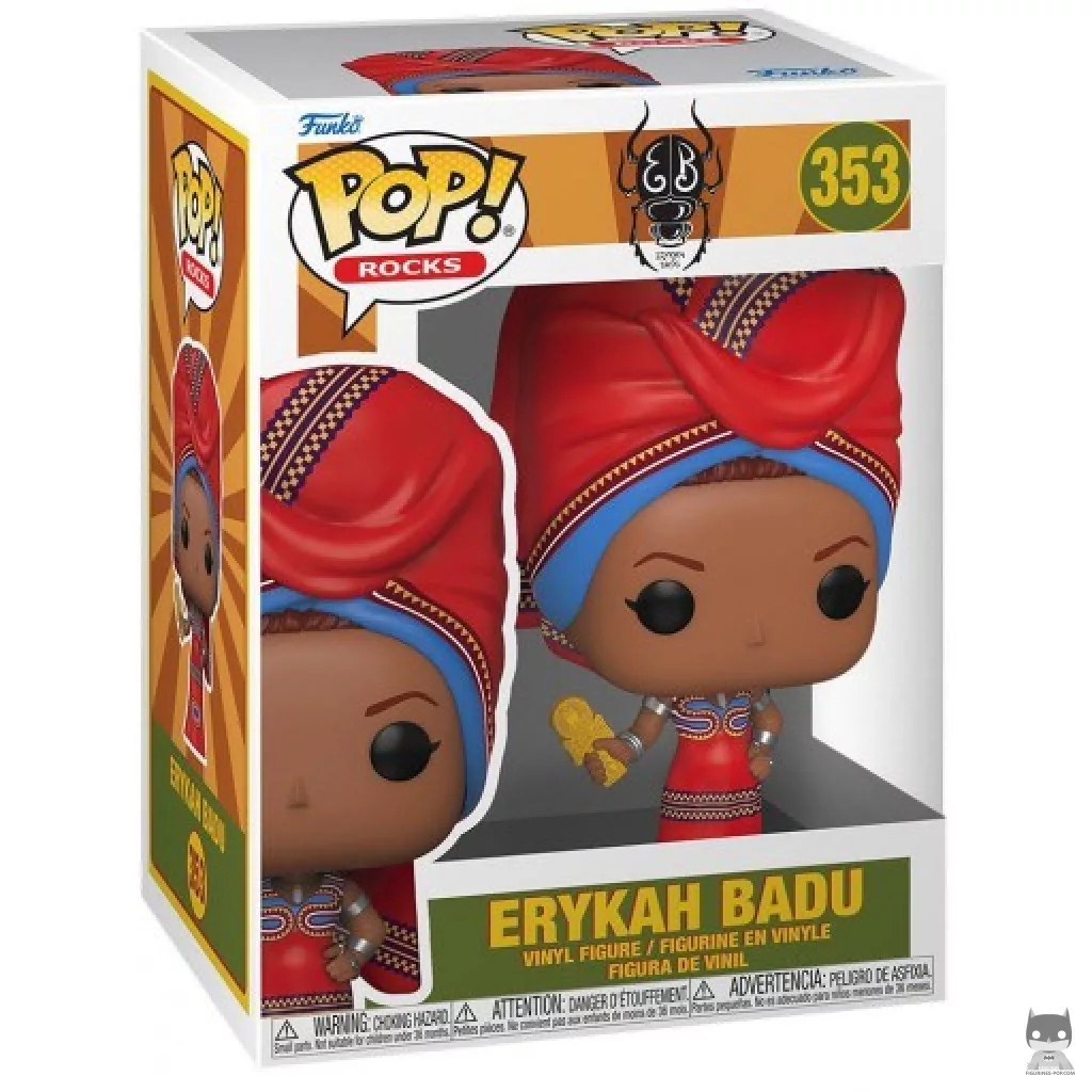 Erykah Badu (Tyrone) Funko Pop! figure in its box