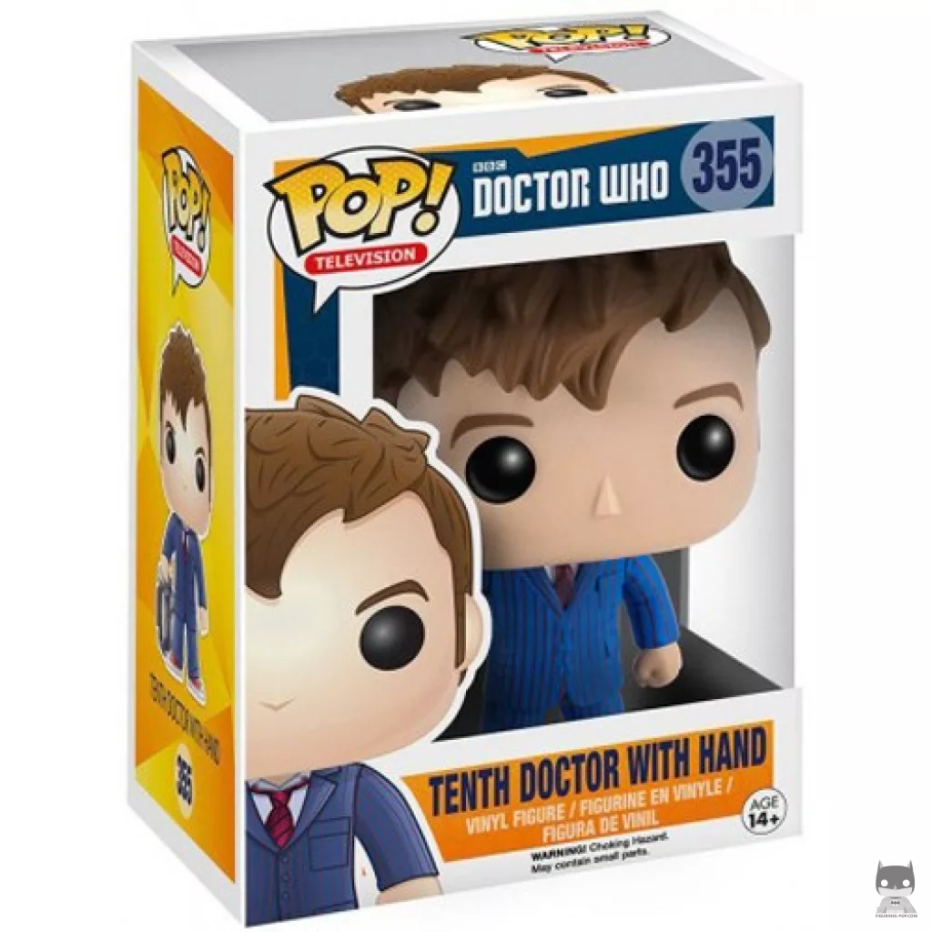 10th Doctor (Ten) Funko Pop! figure in its box