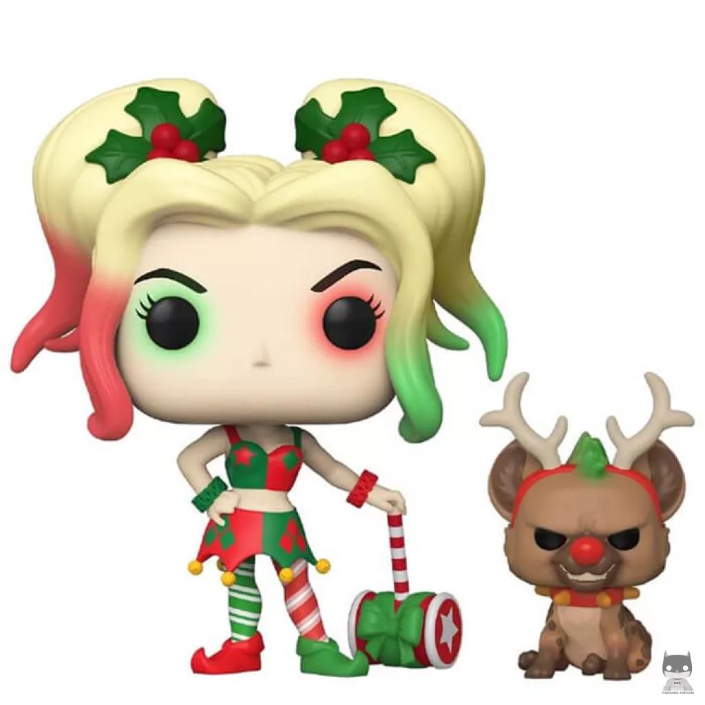 Harley Quinn with Helper Funko Pop! figure (DC Super Heroes)