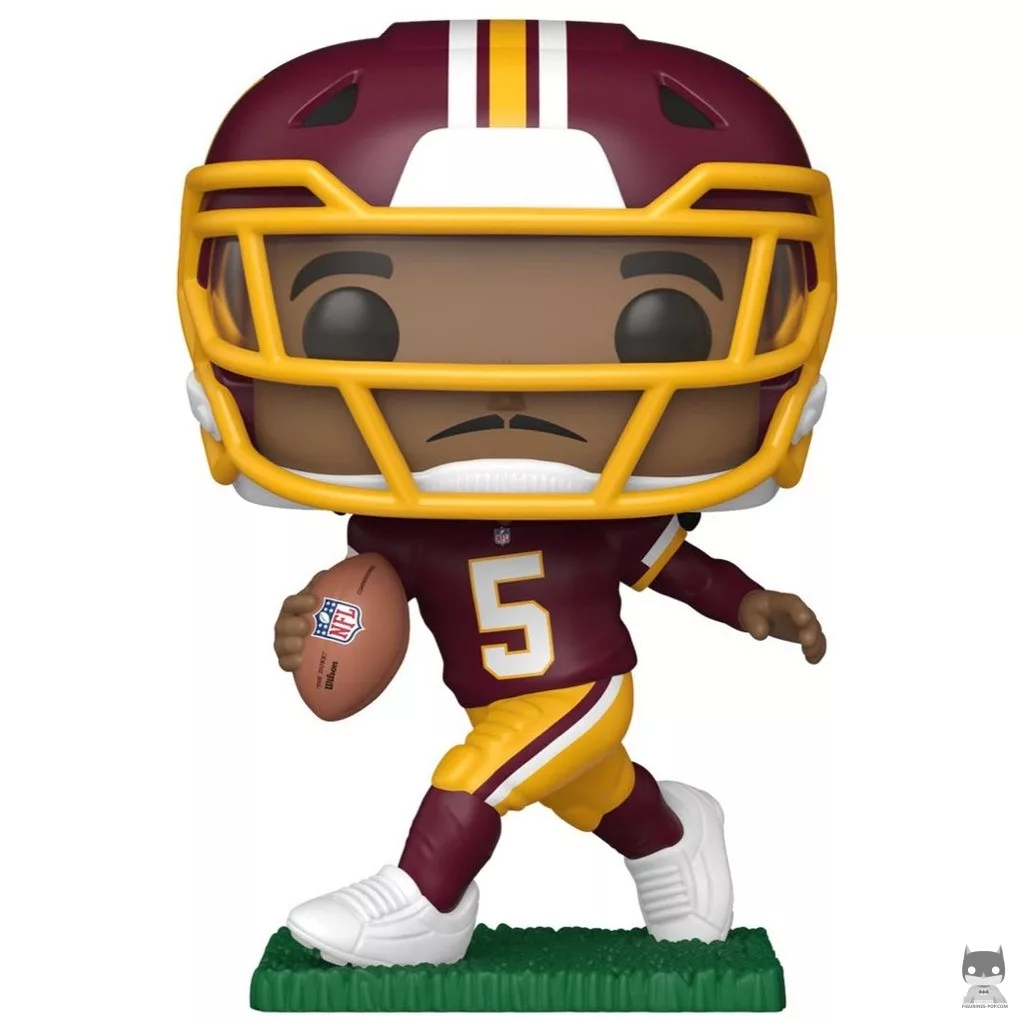 Jayden Daniels (Burgundy & gold jersey) Funko Pop! figure (NFL)