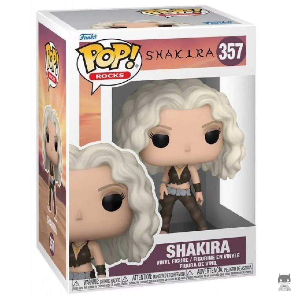 Shakira (Whenever, Wherever) Funko Pop! figure in its box