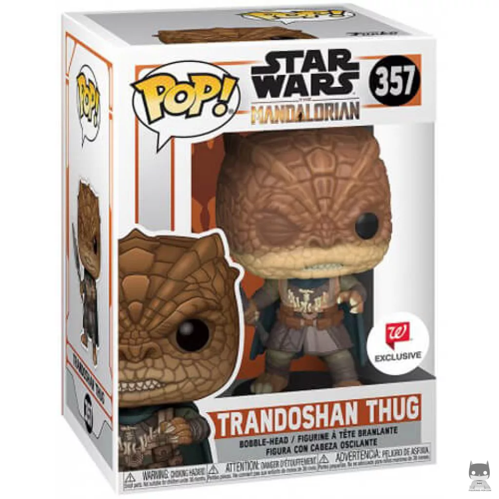 Trandoshan Thug Funko Pop! figure in its box