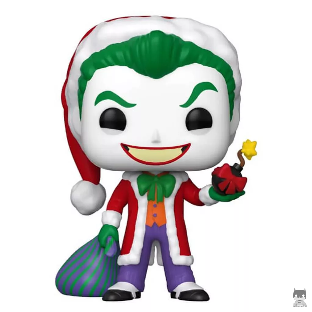 The Joker as Santa Funko Pop! figure (DC Super Heroes)