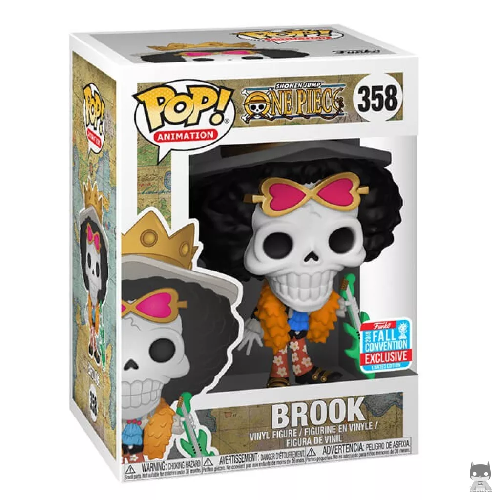 Brook with guitar Funko Pop! figure in its box