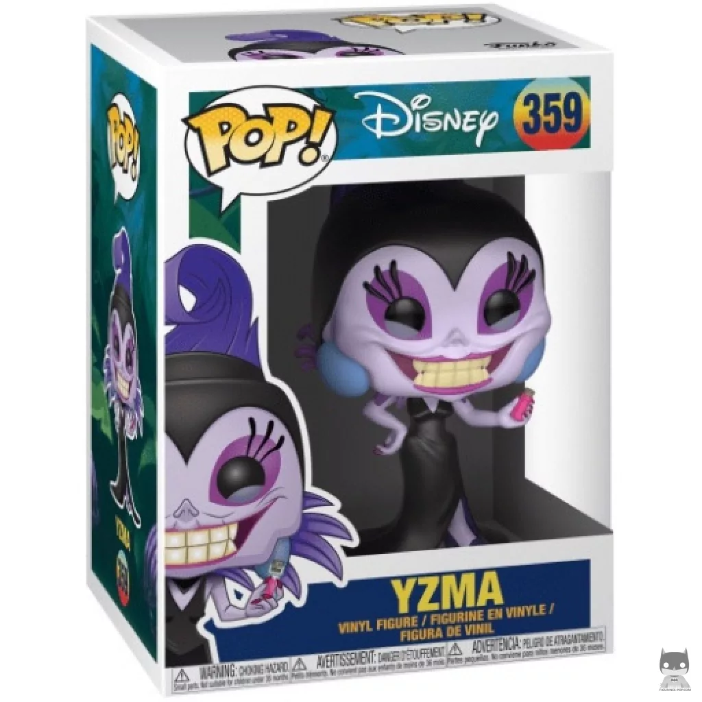 Yzma (Chase) Funko Pop! figure in its box