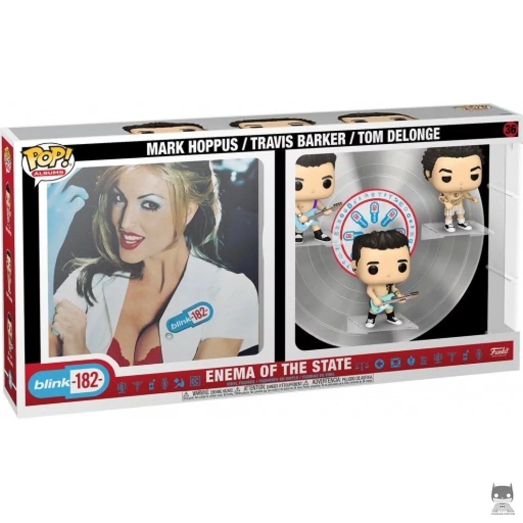 Blink 182 : Enema Of The State Funko Pop! figure in its box