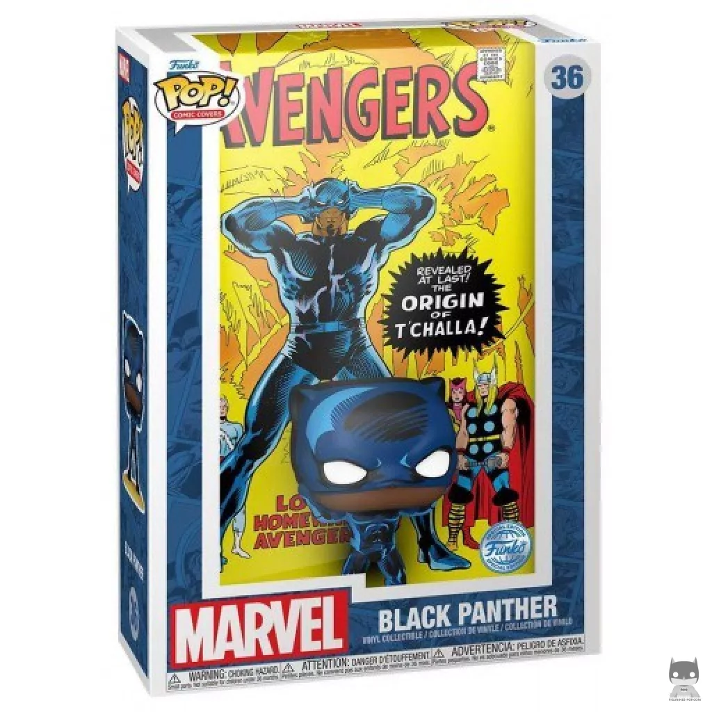 Black Panther Funko Pop! figure in its box