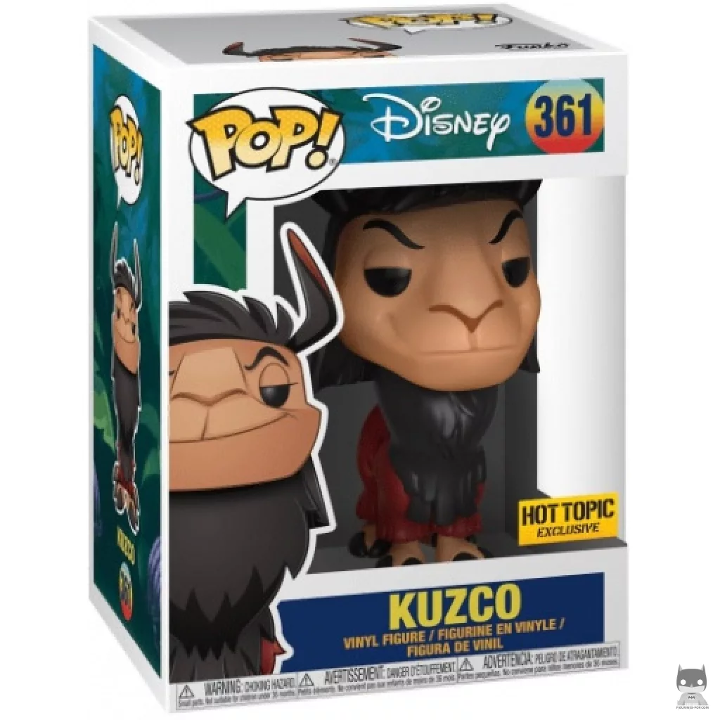 Kuzco as Llama Funko Pop! figure in its box