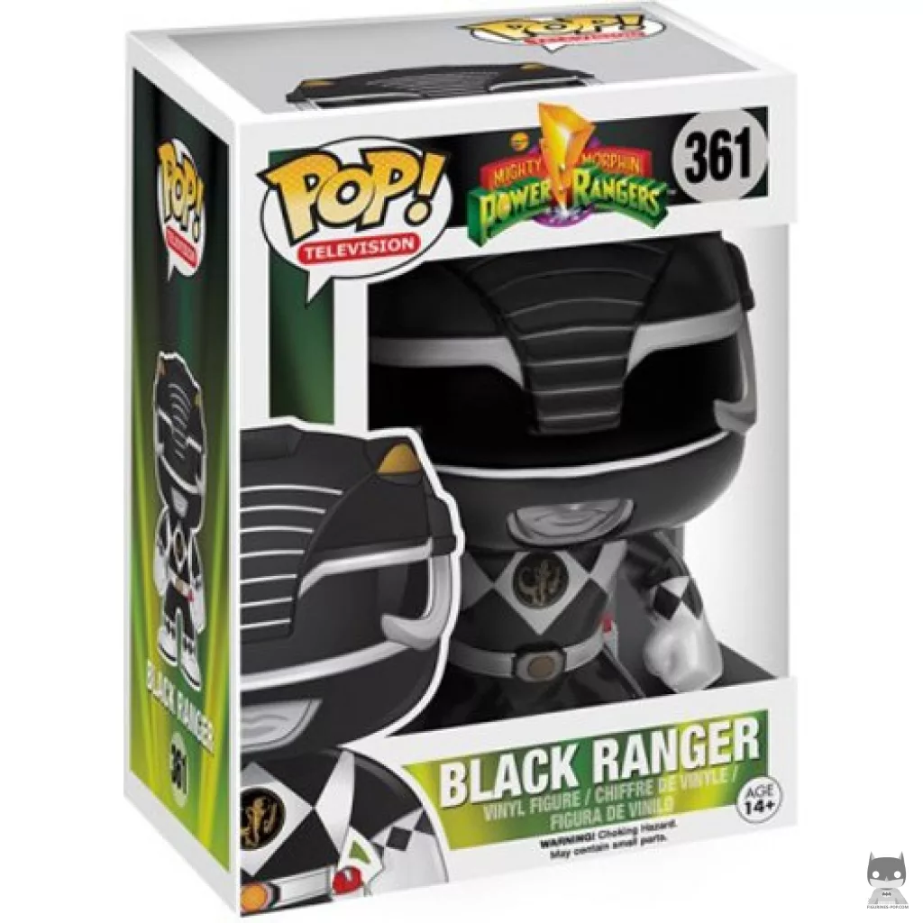 Black Ranger Funko Pop! figure in its box